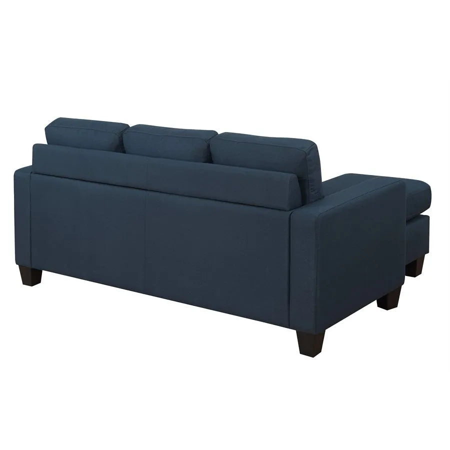 Nix Reconfigurable Chaise Sectional Marine Blue