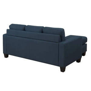 Nix Reconfigurable Chaise Sectional Marine Blue