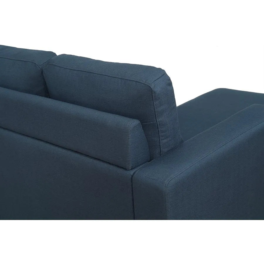 Nix Reconfigurable Chaise Sectional Marine Blue