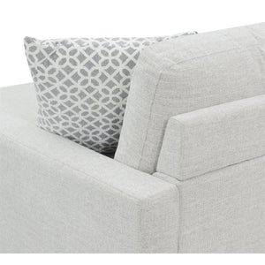 Walker Chaise Sectional Pale Gray