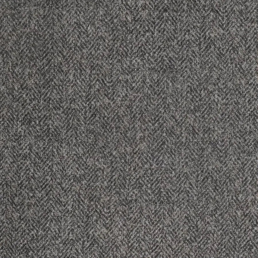 Berlin Modular 3 Piece Sectional Gray Herringbone & Sanded Microfiber