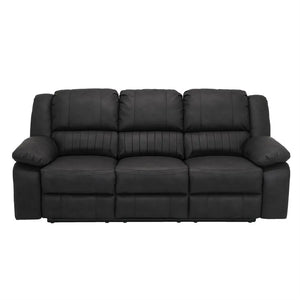 Navaro Reclining Sofa Black Licorice