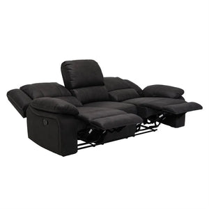 Navaro Reclining Sofa Black Licorice