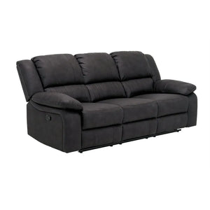 Navaro Reclining Sofa Black Licorice