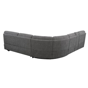 Aurora Sleeper And Power Sectional Lunar Gray