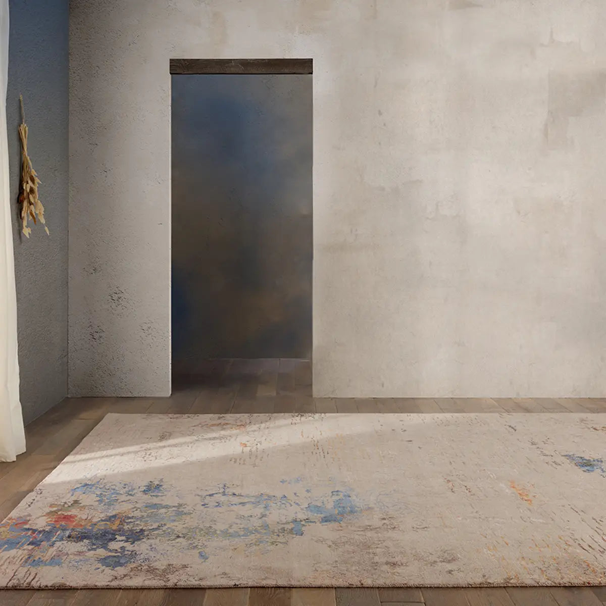 Unstring UBV10 Brown/Blue Rug