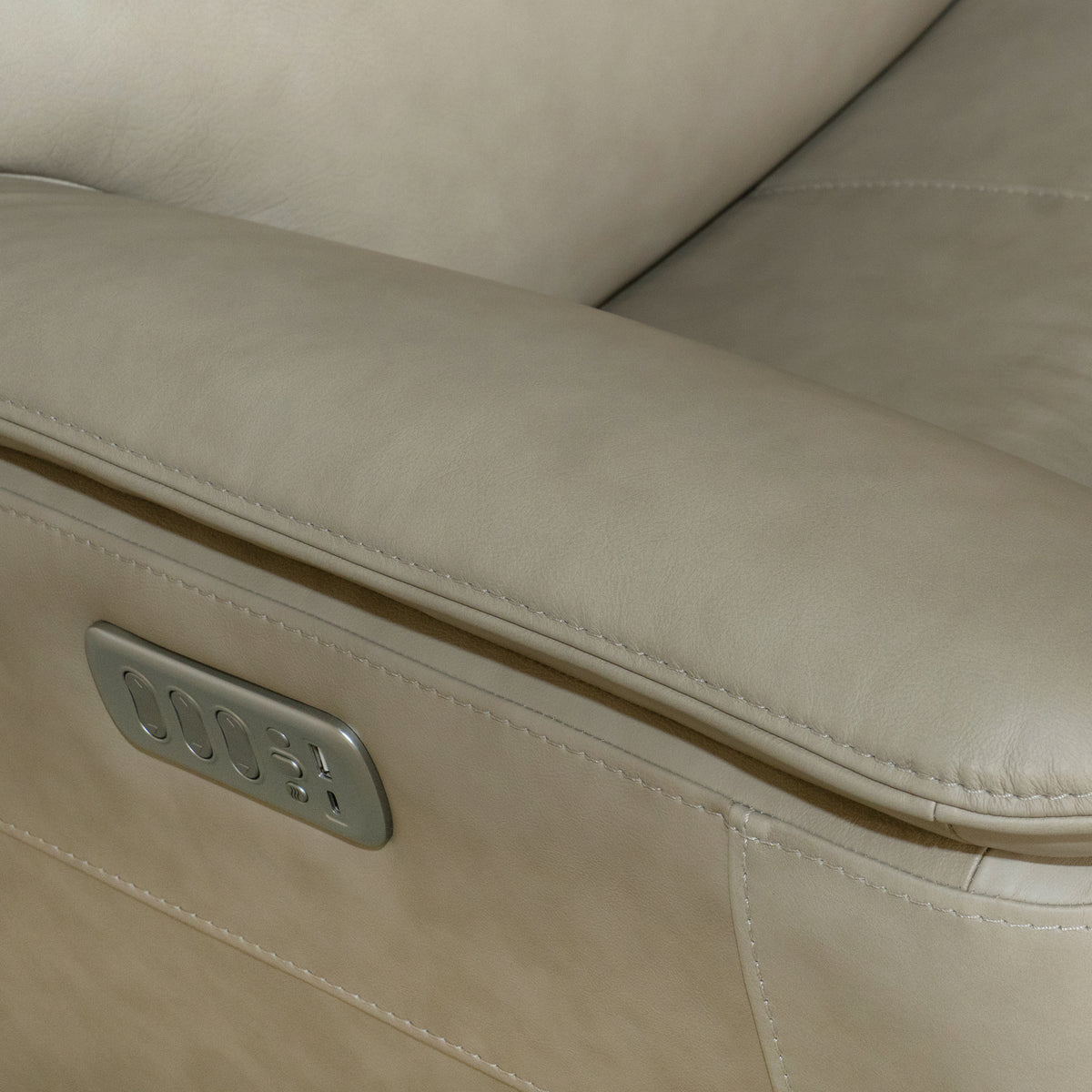 Power Swivel Gliding Recliner with Power Headrest, Lumbar, Heat & Massage
