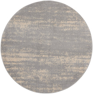 Nourison Essentials NRE03 Grey Beige Rug