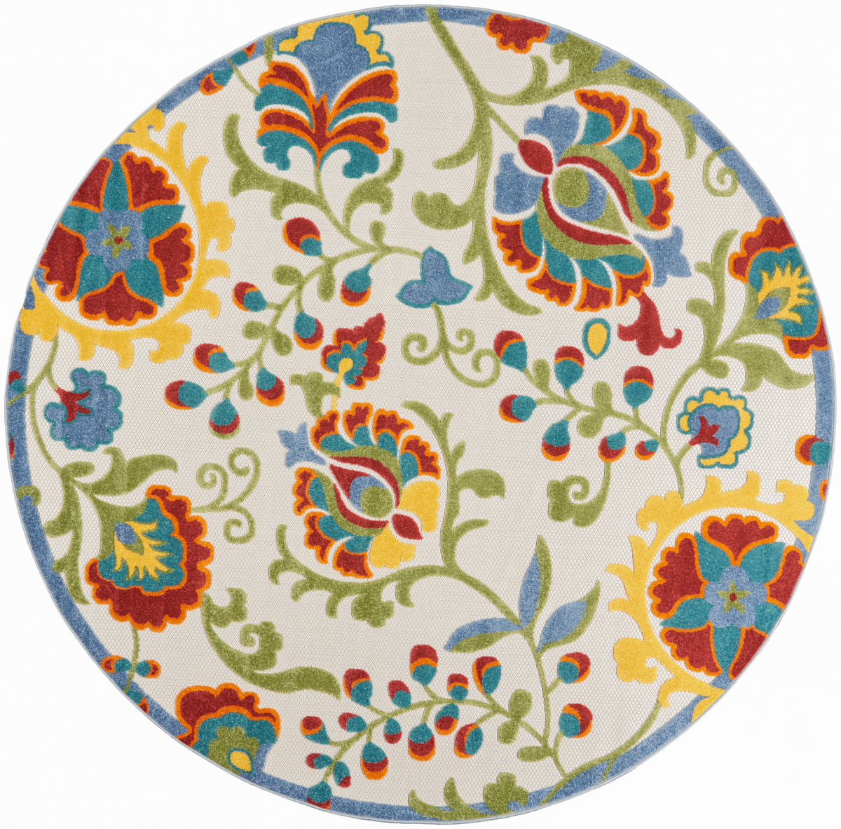 Aloha ALH17 Ivory Multicolor Rug