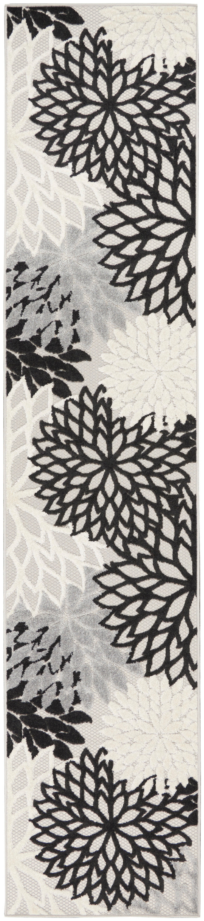 Aloha ALH05 Black White Rug