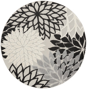 Aloha ALH05 Black White Rug