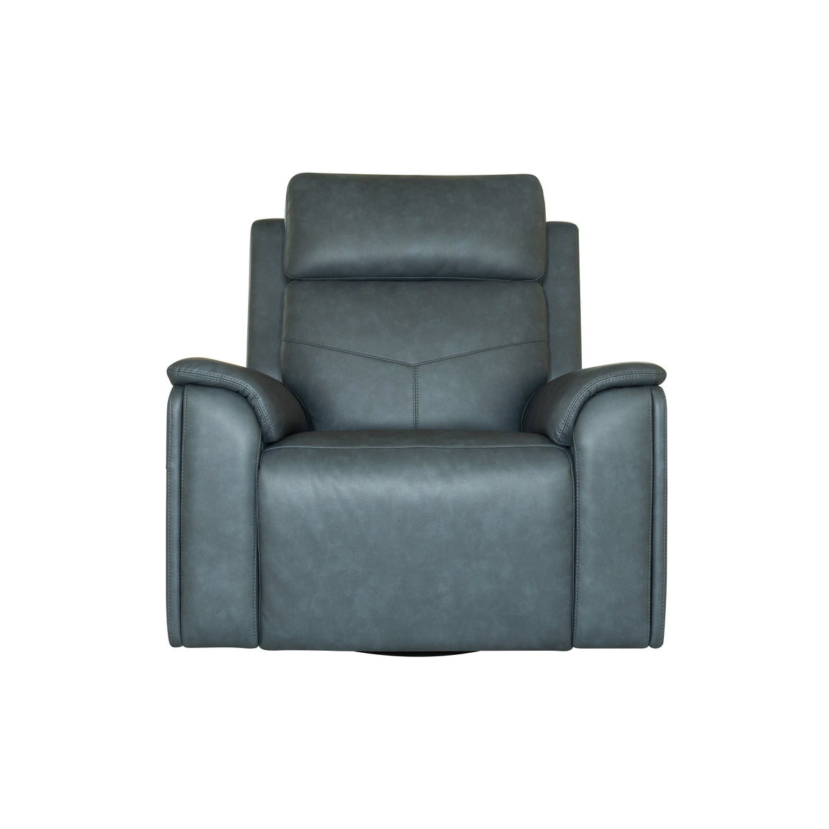 Power Swivel Gliding Recliner with Power Headrest, Lumbar, Heat & Massage