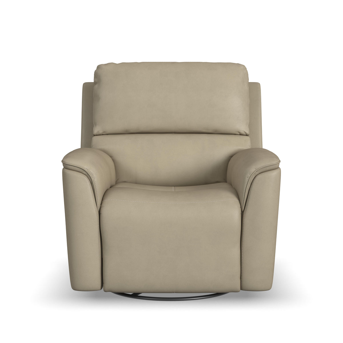 Power Swivel Gliding Recliner with Power Headrest, Lumbar, Heat & Massage