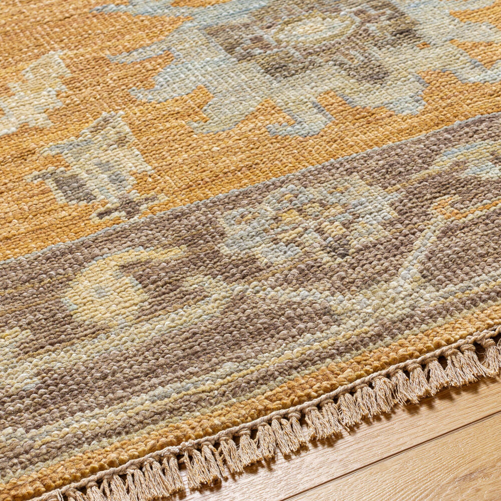 Antalya AAT-2302 Brown / Burgandy Rug