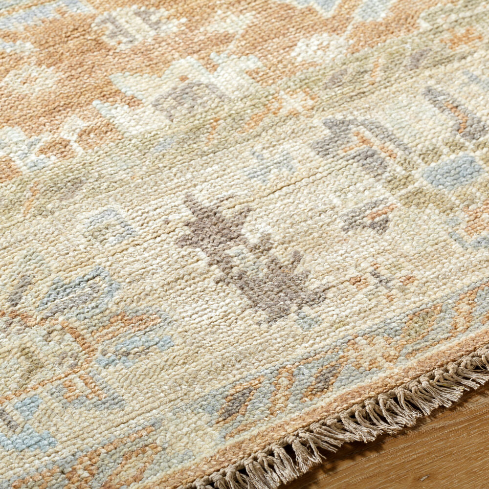 Antalya AAT-2313 Brown / Light Olive Rug