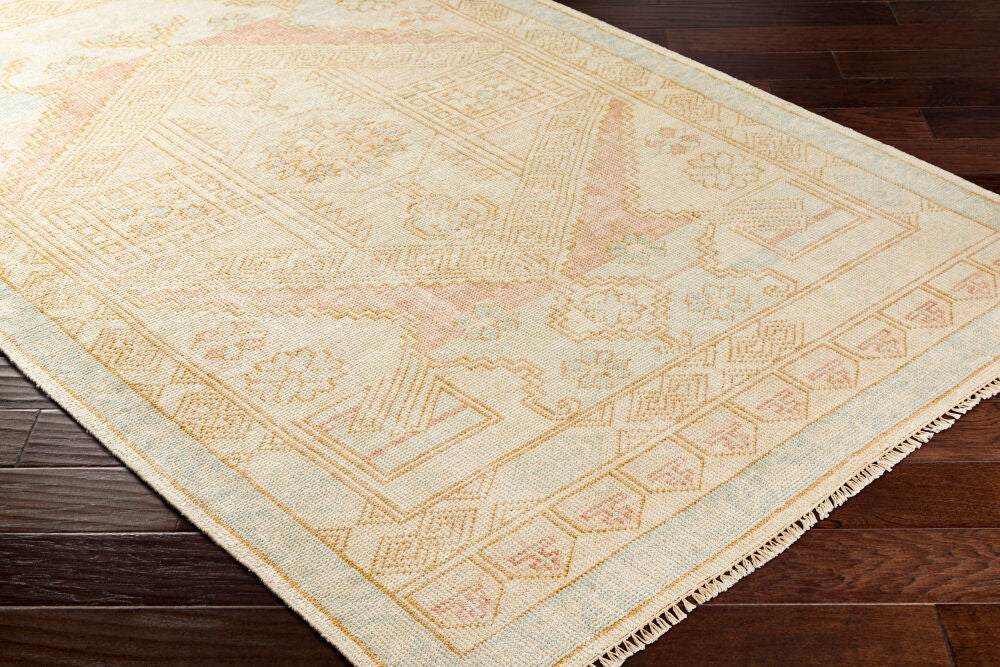 Anadolu AAU-2307 Blue / Camel Rug