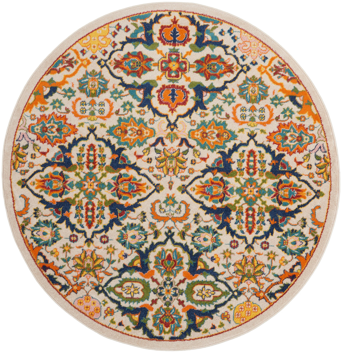 Allur ALR03 Ivory Multicolor Rug