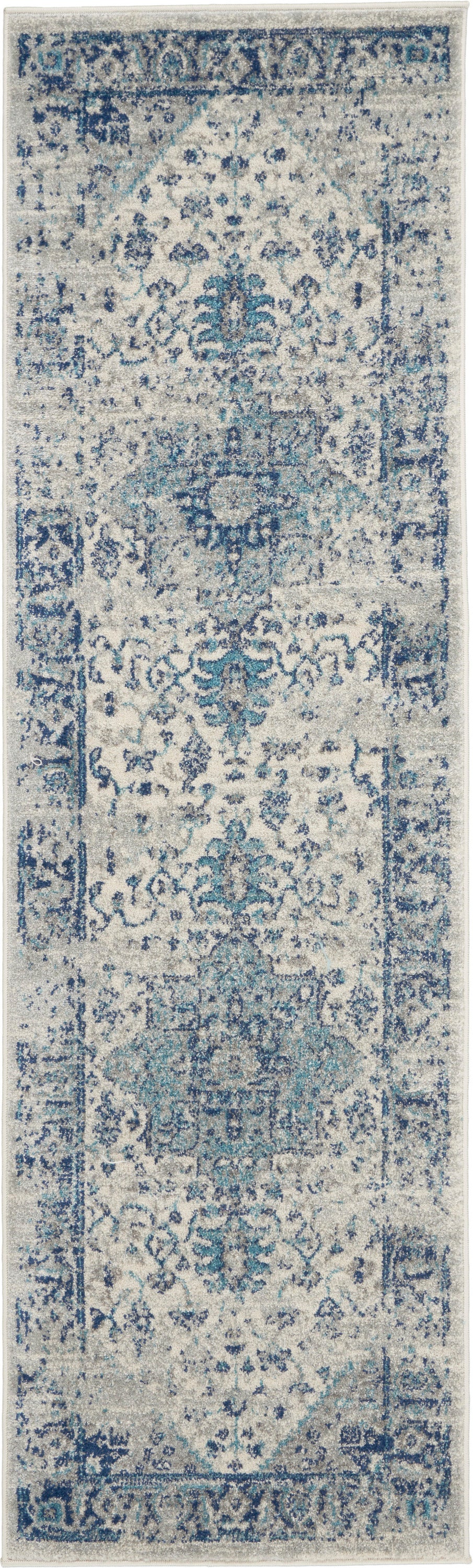 Tranquil TRA06 Ivory Light Blue Rug