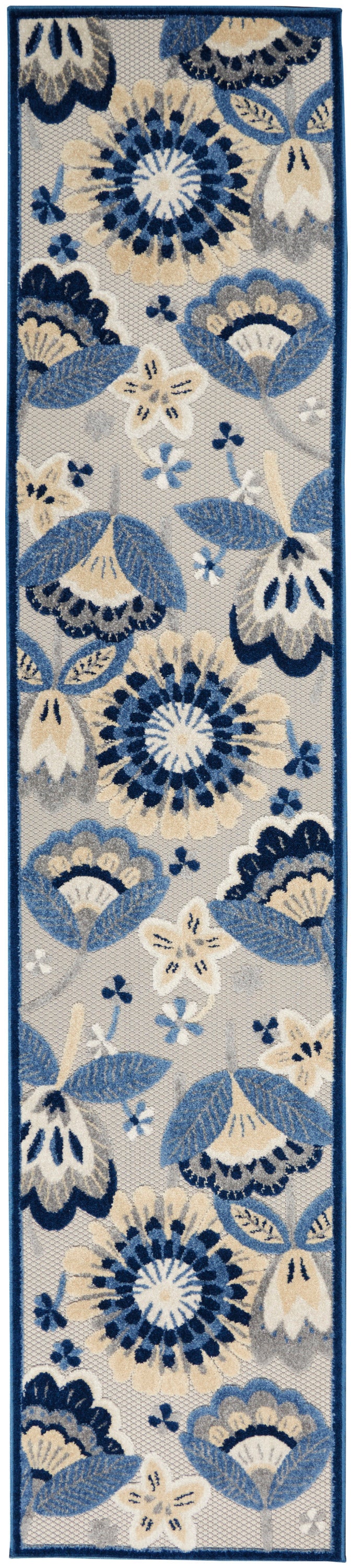 Aloha ALH25 Blue Grey Rug