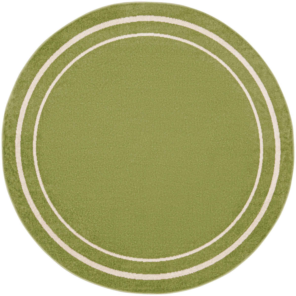 Nourison Essentials NRE02 Green Ivory Rug