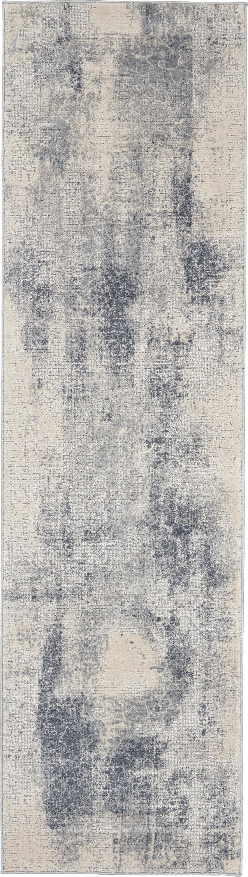 Rustic Textures RUS02 Blue Ivory Rug