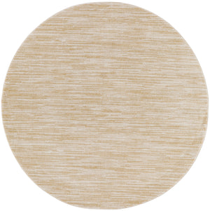 Nourison Essentials NRE01 Ivory Gold Rug