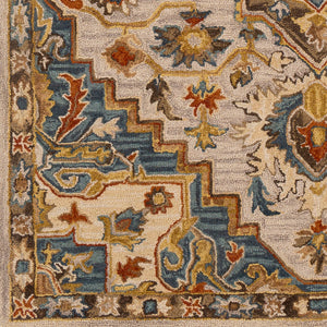 Artemis AES-2311 Black / Blue Rug