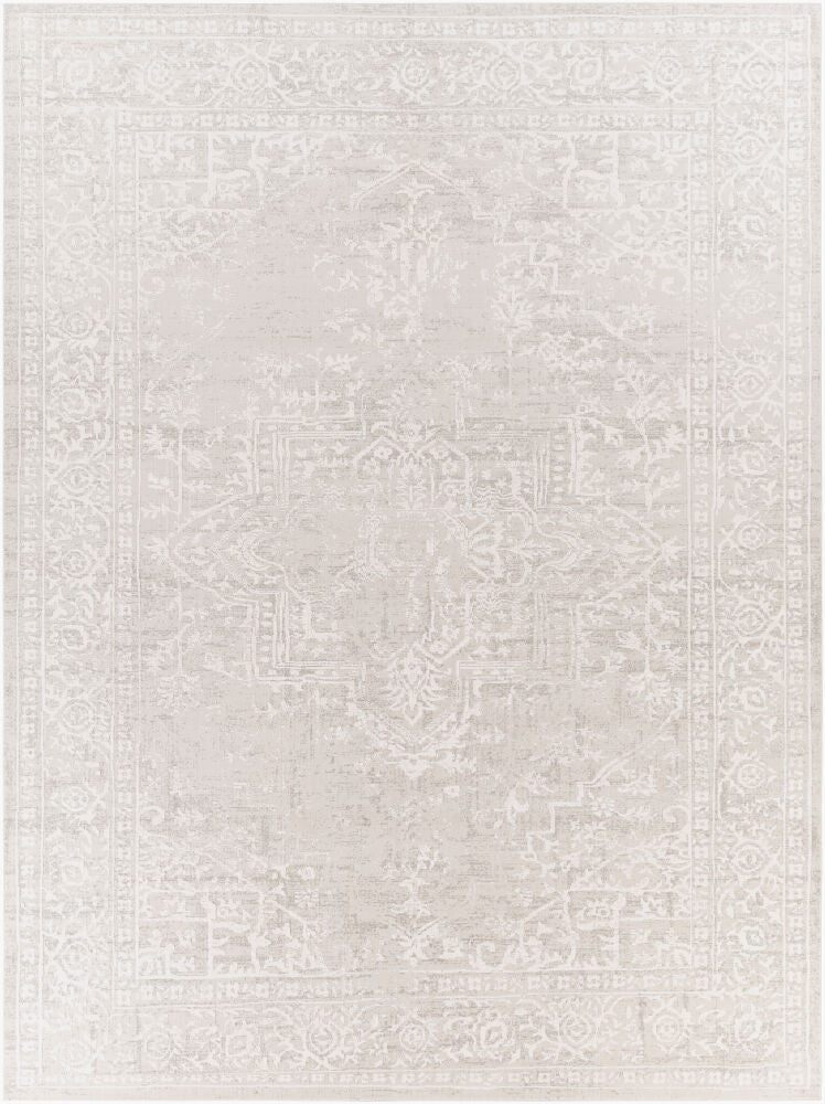 Aisha AIS-2309 Gray / Off-White Rug