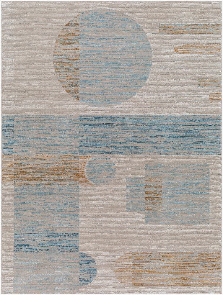 Allegro ALG-2350 Blue / Ivory Rug