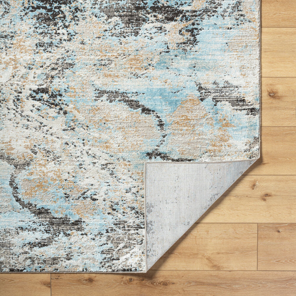 Allegro ALG-2356 Blue / Charcoal Rug