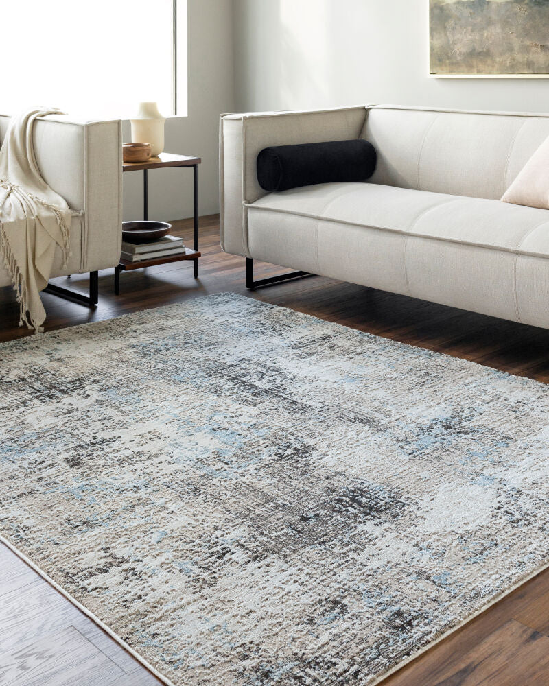 Allegro ALG-2358 Blue / Charcoal Rug