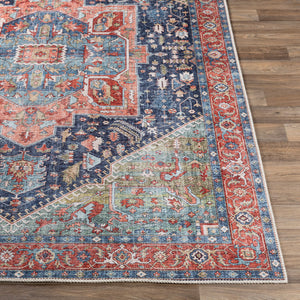 Amelie AML-2311 Blue / Camel Rug