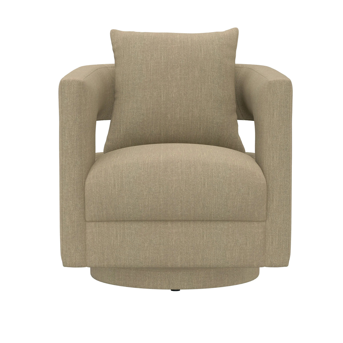Jude Swivel Chair Dark Khaki