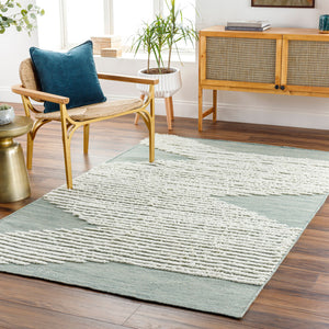 Apache APA-2313 Cream / Dark Green Rug