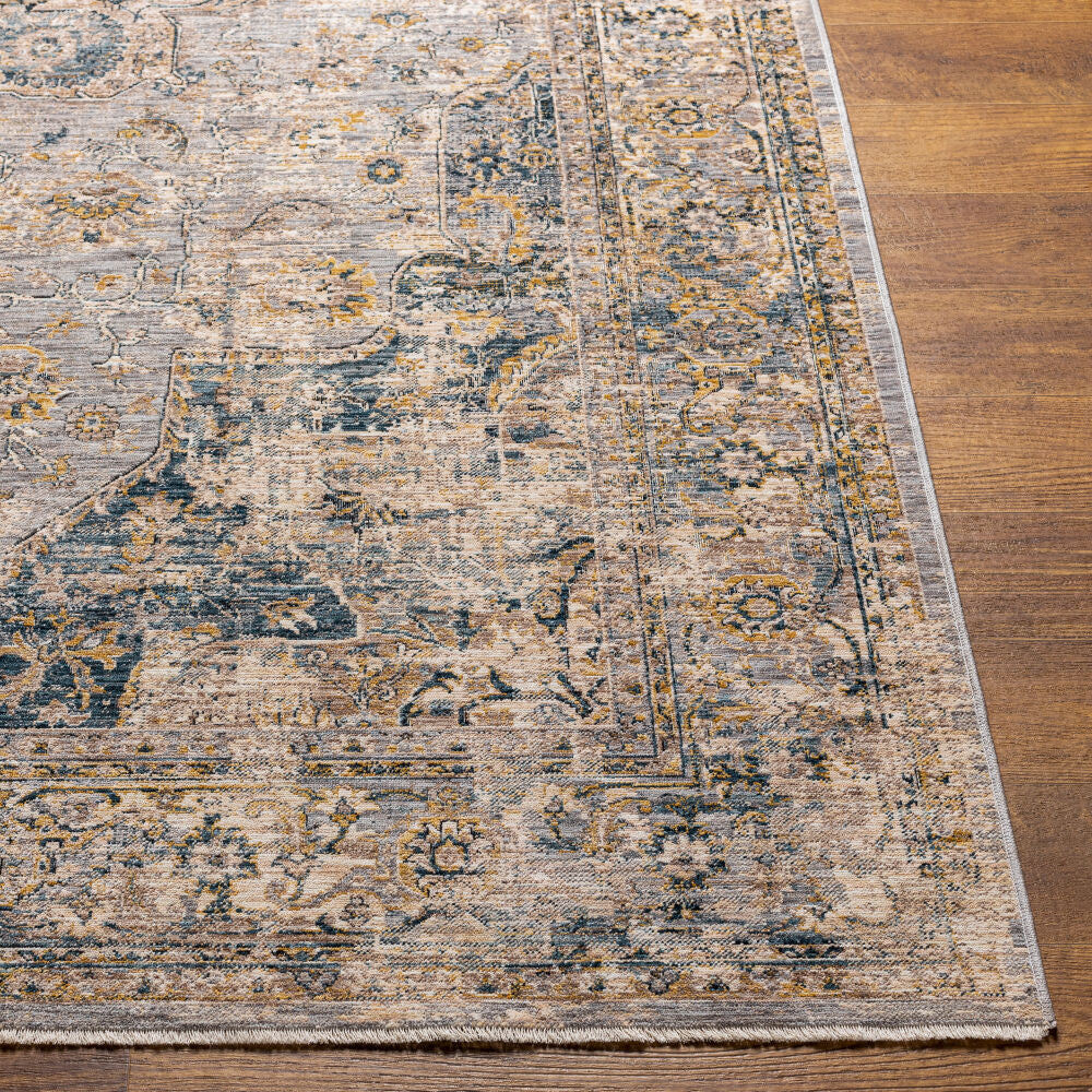 Aspendos APS-2303 Beige / Blue Rug