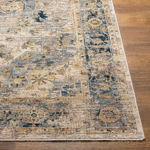 Aspendos APS-2310 Cream / Denim Rug
