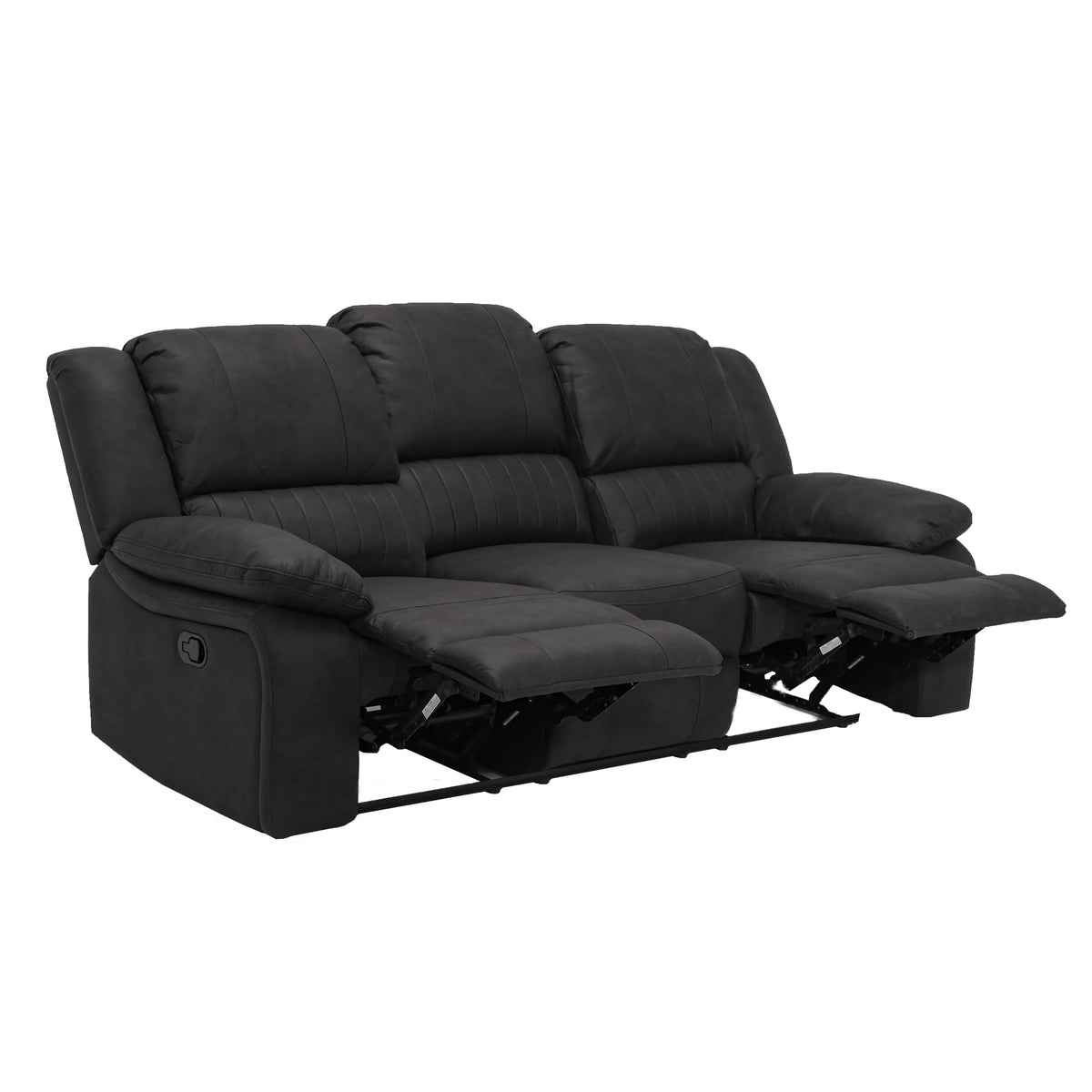 Navaro Reclining Sofa Black Licorice