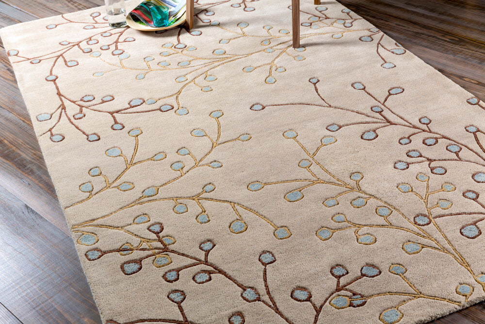 Athena ATH-5008 Dark Brown / Gray Rug
