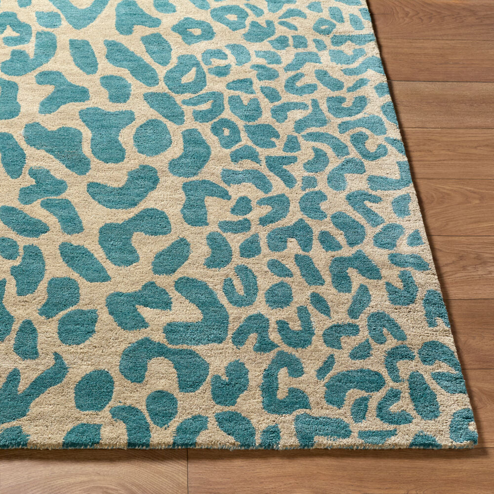 Athena ATH-5120 Brown / Deep Teal Rug