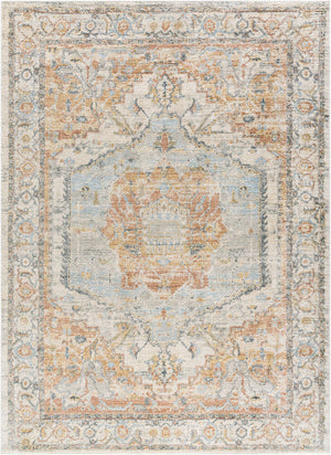 Avellino AVL-2302 Deep Teal / Gray Rug