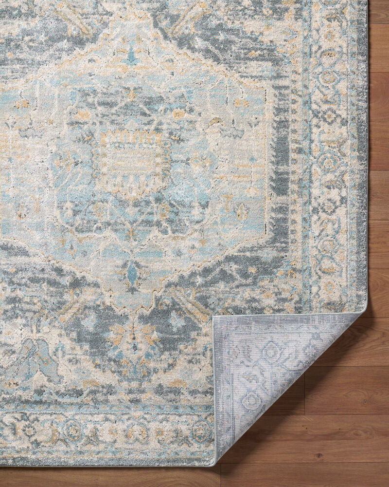 Avellino AVL-2303 Deep Teal / Denim Rug