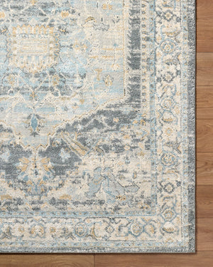Avellino AVL-2303 Deep Teal / Denim Rug