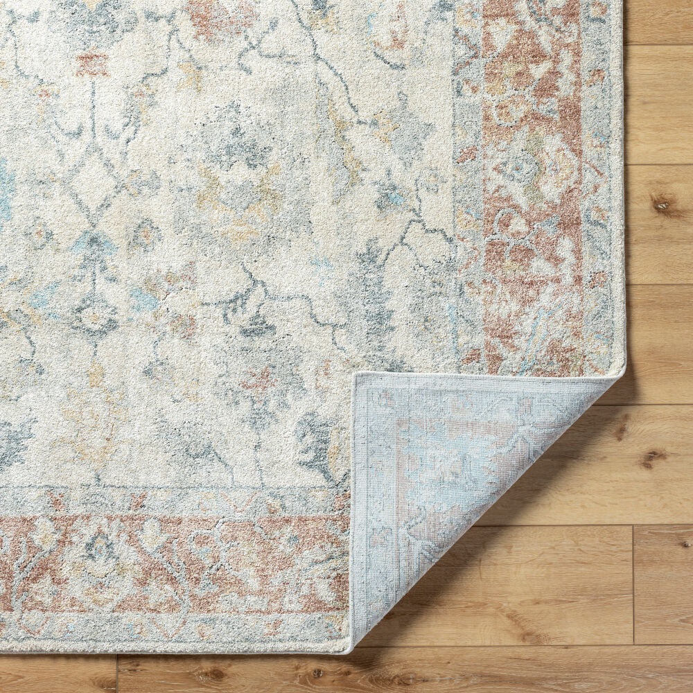 Avellino AVL-2304 Deep Teal / Gray Rug