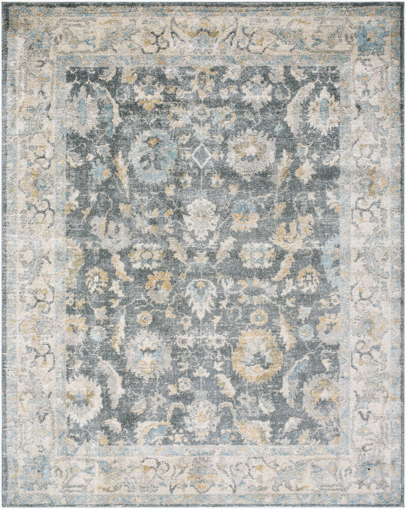 Avellino AVL-2305 Deep Teal / Denim Rug