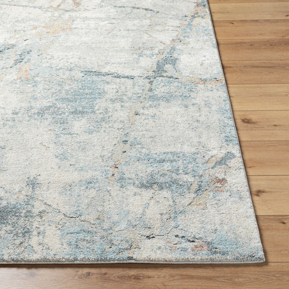 Avellino AVL-2306 Deep Teal / Gray Rug