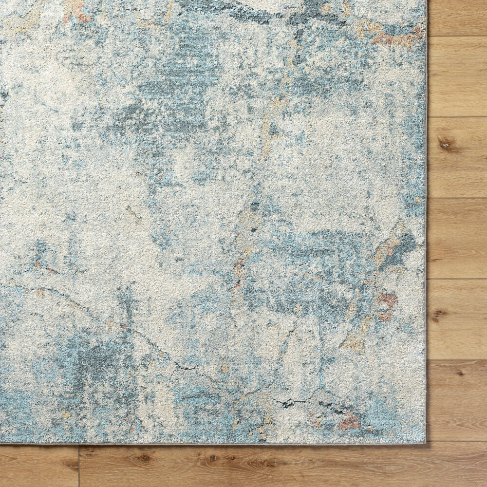Avellino AVL-2306 Deep Teal / Gray Rug