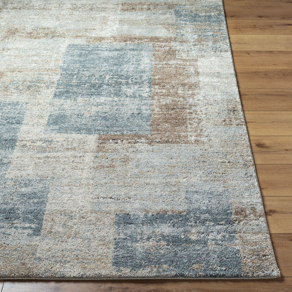 Avellino AVL-2344 Deep Teal / Gray Rug