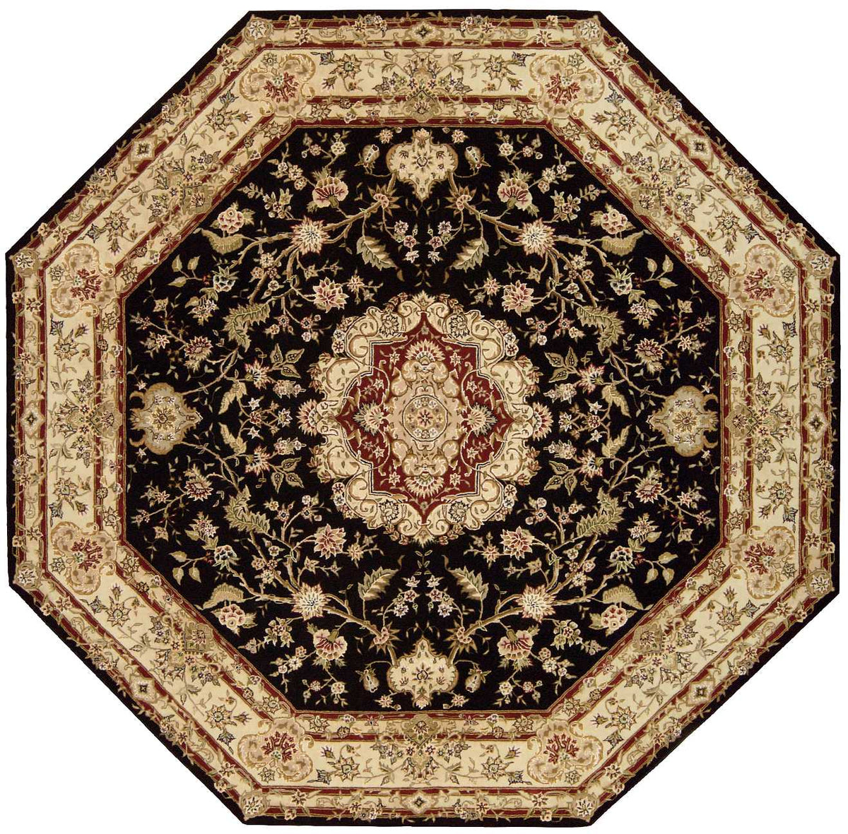 Nourison 2000 2028 Black Rug