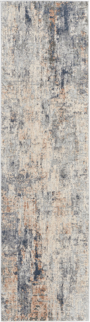 Rustic Textures RUS01 Grey Beige Rug