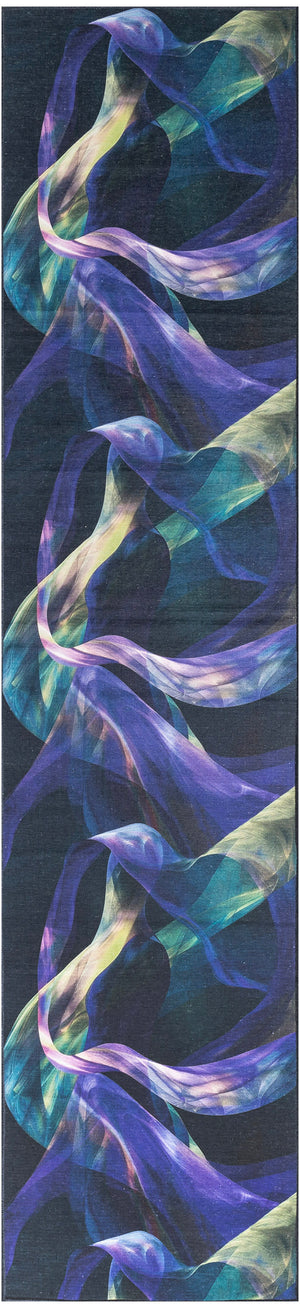 Nourison Washables NWB16 Blue Multicolor Rug